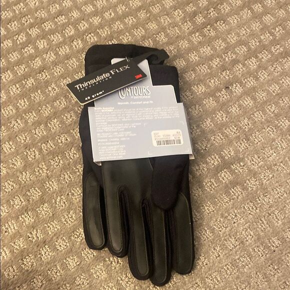 Black Men's Gloves - Picture 1 of 2